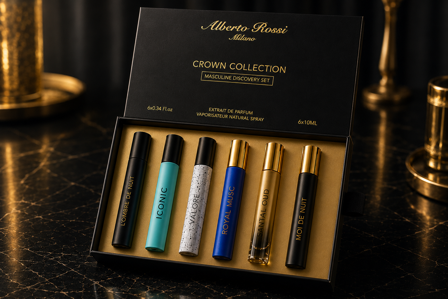 Crown Collection – Masculine Discovery Set
